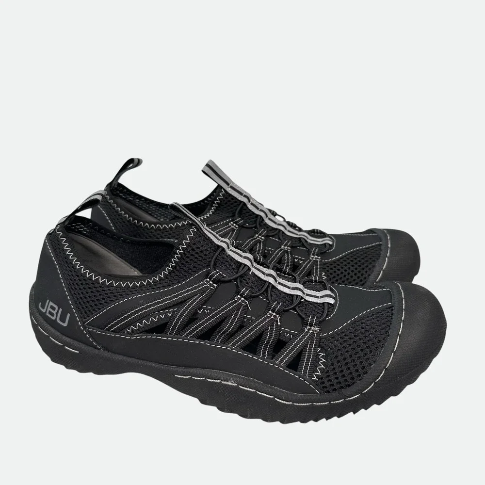JBU By‎ Jambu Topsail Water Shoes Mens Size 8 Black Mesh Slip On Outdoor